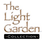 The Light Garden - FlameIllusion (Formerly FlameWave) Hurricane Lantern Housing - Metal and Glass - "Champagne"