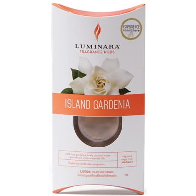 Luminara  Fragrance Cartridge For Fragrance Diffusing Candles - Island Gardenia