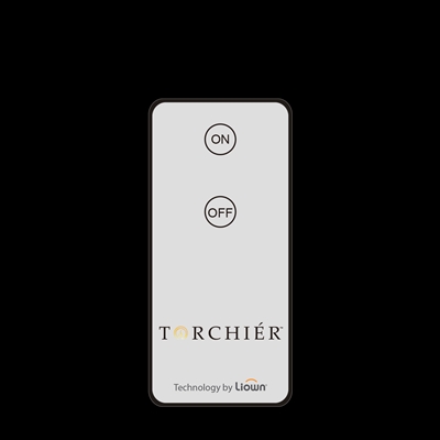 Torchier - Hand-Held Remote Control for Remote Control Enabled Flameless LED Candles