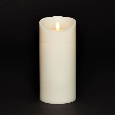 Torchier Moving Flame - Flameless LED Candle - Indoor - Wax - Ivory - Remote Ready - 3.5