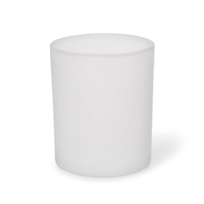 Tealight Candle Cup Holder - Frosted Glass 2.4