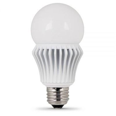 Feit Electric - LED Bulb - A19 - 60W Equivalent - 3000K Warm White - 800 Lumens - Dimmable
