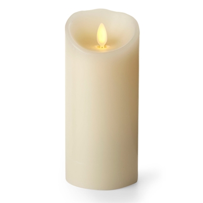 Luminara - Flameless LED Candle - Indoor - Wax - Ivory - Remote Ready - 3